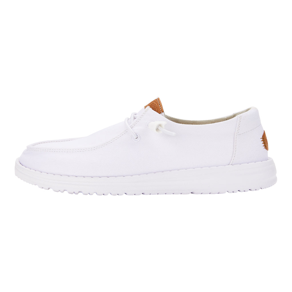 Wendy Stretch Canvas – White