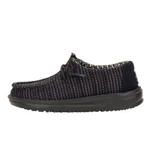 Wendy Toddler Stretch Sox – Black/Black
