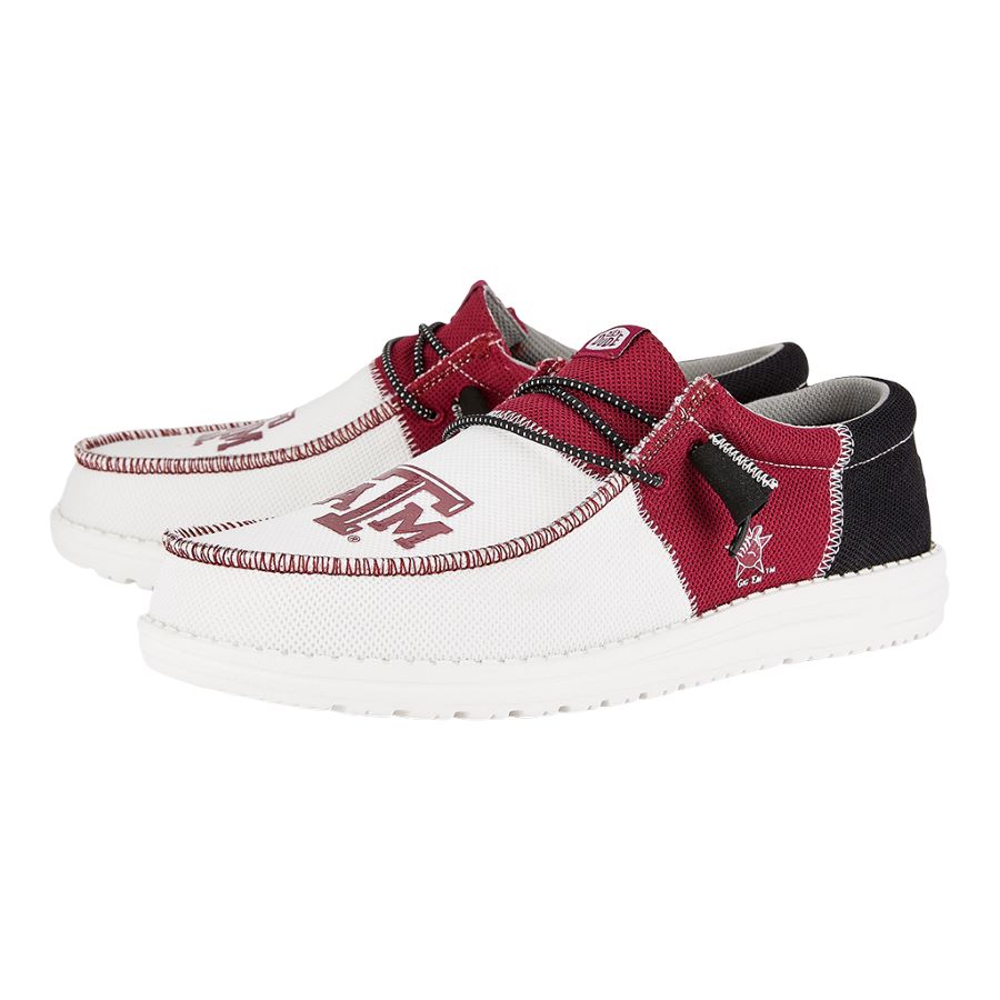 Men's Wally Tri Texas A&M – Texas AM Burgundy/Multi - Image 3