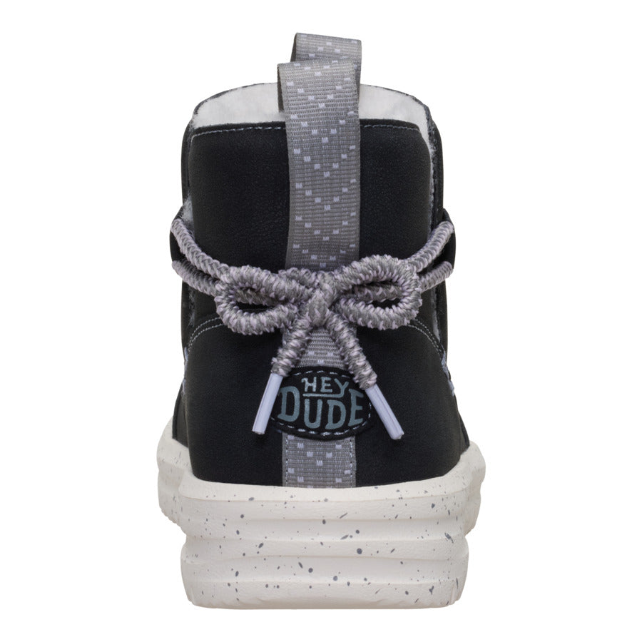 Camden Bow Boot Youth Cozy – Black - Image 5