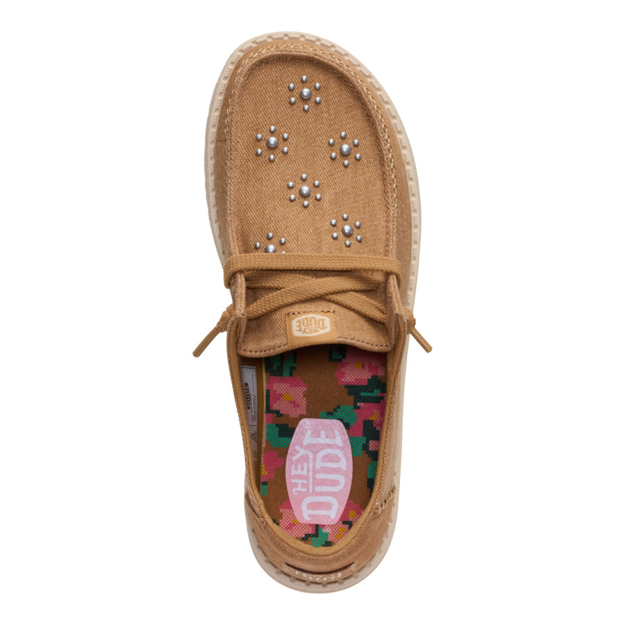 Wendy Star Stud – Cognac/Tan - Image 6