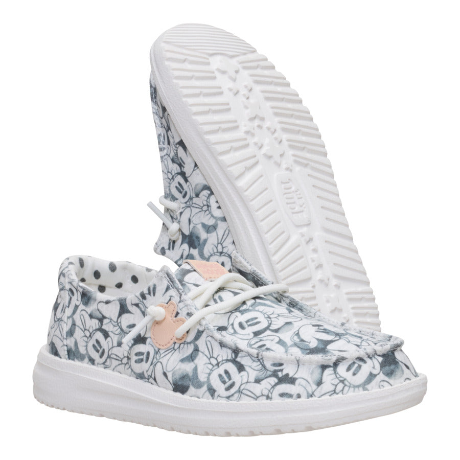 Disney Minnie Mouse Print Wendy Youth – Grey Multi - Image 3
